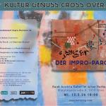 Impro-Parcours #4 Finalistenkonzert in Wien Plakat